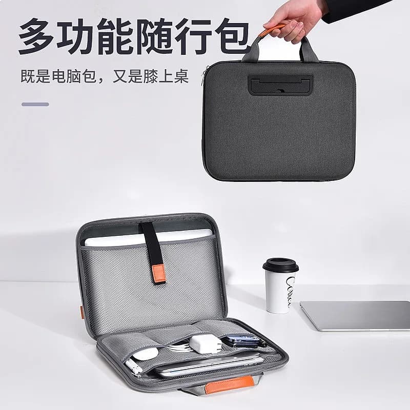 Piffan Laptop Bag Portable Lap Desk Car Reading Stand Waterproof Travel Organizer