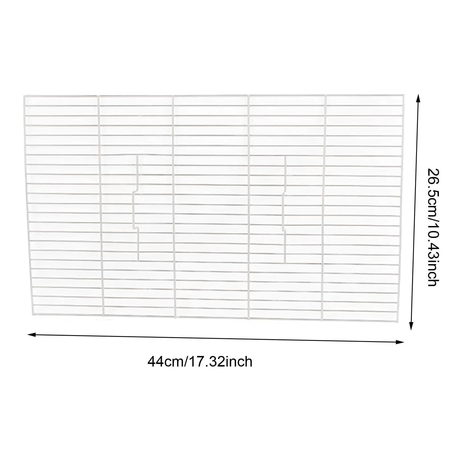 Replacement Floor Grid Metal Floor Grid Bunny Cage Resting Mat for Bunny Puppy Playpen Pet Bottom Tray Guinea Pig Modular Cages