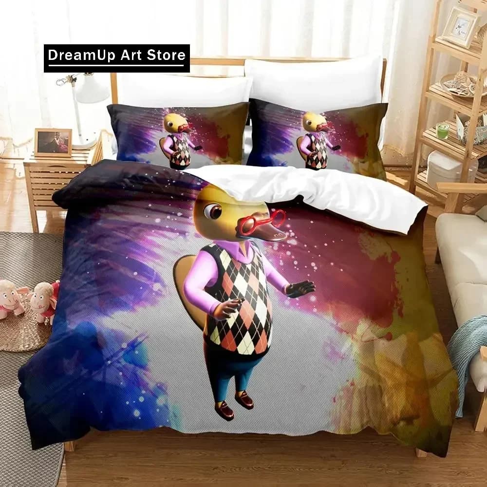 2025 Raccoo Venture Bedding Set Single Twin Full Queen King Size Bed Set Kids Bedroom Duvetcover Sets Anime parure de lit Bed