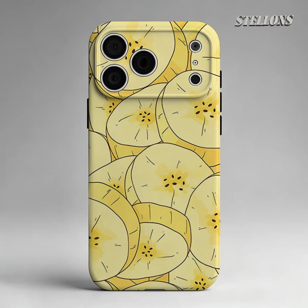 Banana Slice Phone Case For Magnetic Phone Case for IPhone 17 16 15 14 13 Pro Max Plus Single Double-layer tough Case