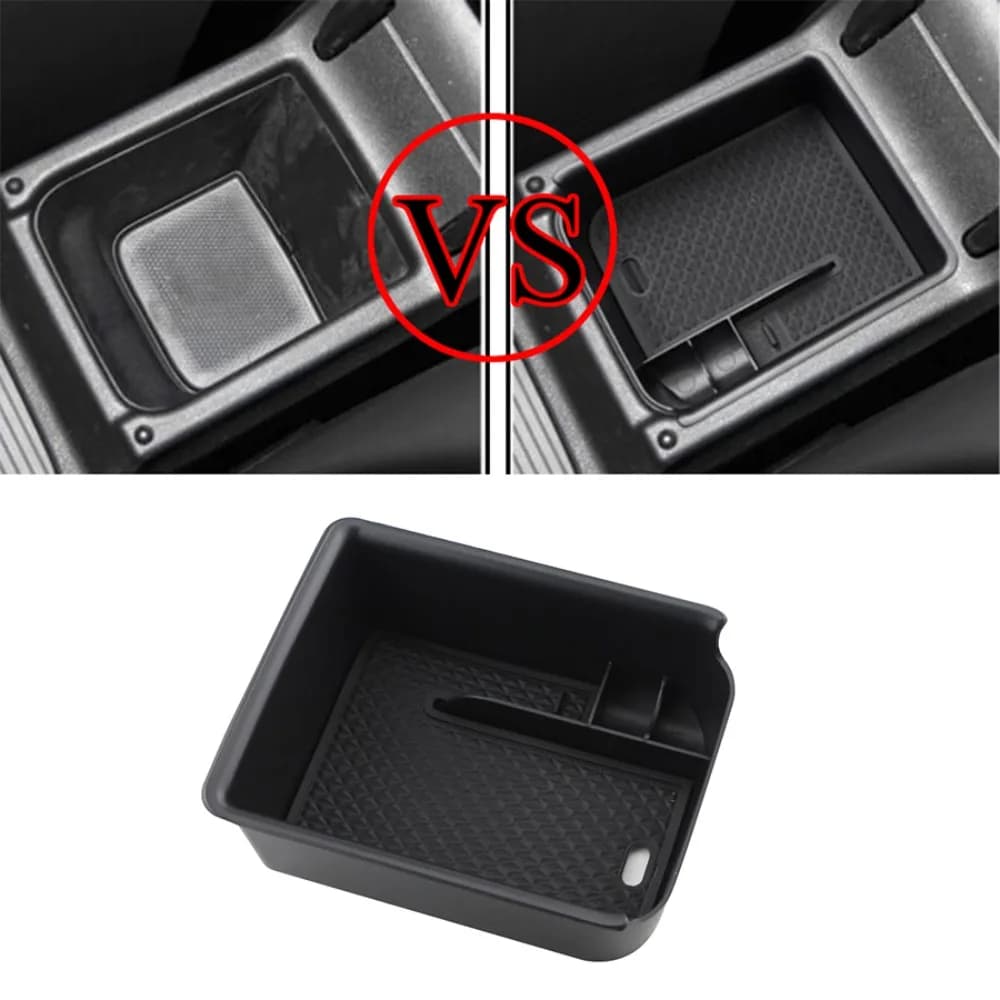 Auto Bracciolo Scatola di Immagazzinaggio Vassoio Console Centrale Organizer Supporto per Volkswagen VW Golf 8 MK8 Golf8 2019-2023 Accessori