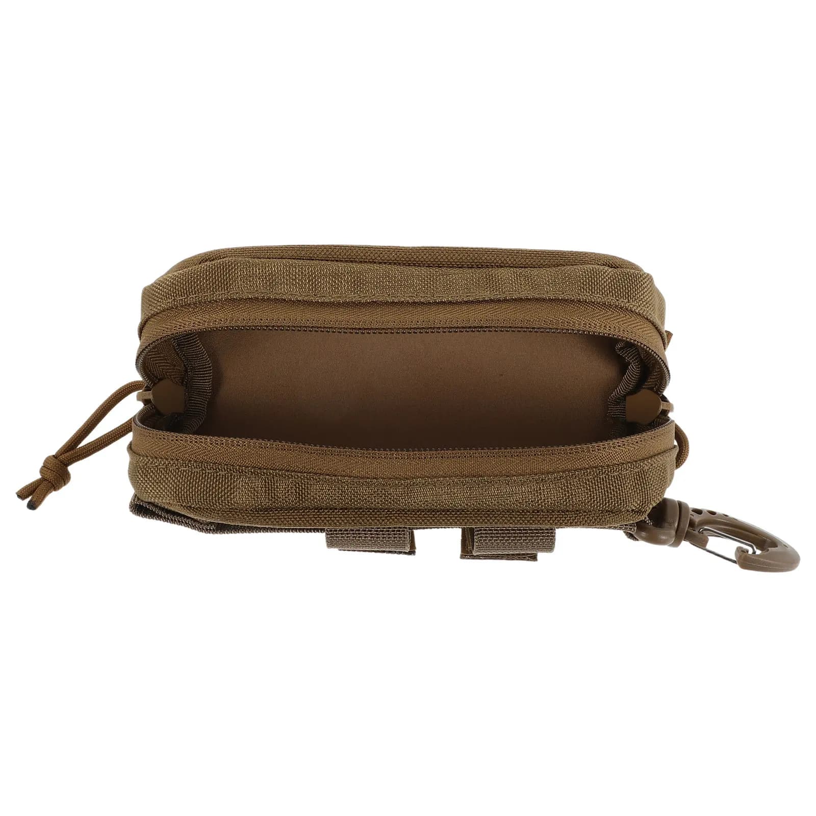 Custodia Tattica per Occhiali Antiurto Portatile in Nylon Rigido Anti-Pressione con Clip per Occhiali da Sole da Viaggio Outdoor