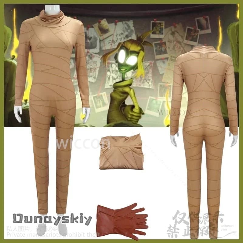 CosplayAnime The Gaslightt Districtt Cosplay Mel Costume Sexy Mummia Bende Tuta Tuta Jirai Kei Ragazze Halloween Cos Cus