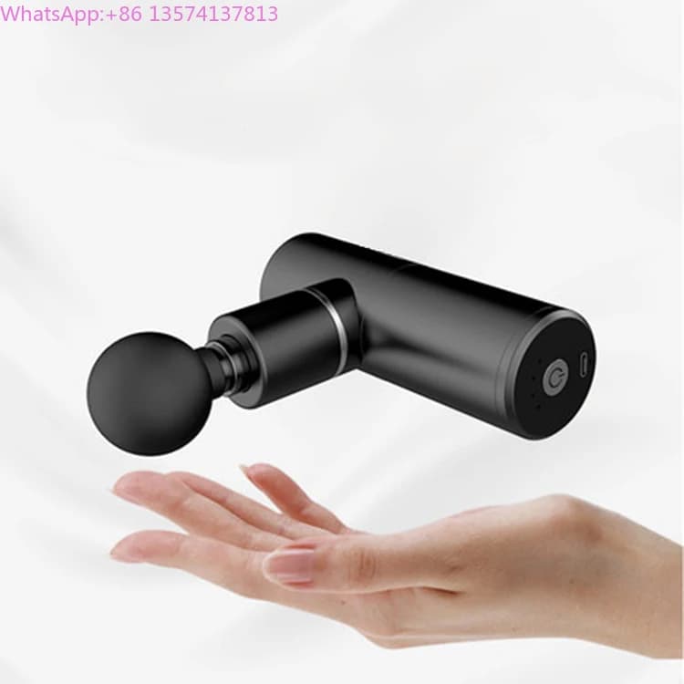 Mini Portable Electric Massage Gun with USB Charging Mini Back Massage Gun Band Massage Machine for Deep Fabric Muscles
