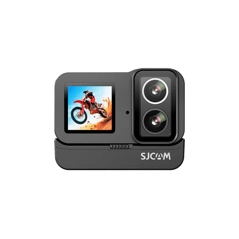 SJCAM SJ20 Night Vision Double Lens Image Stabilization Action Camera Waterproof Motorcycle Helmet Dashcam Live Outdoor Streaming