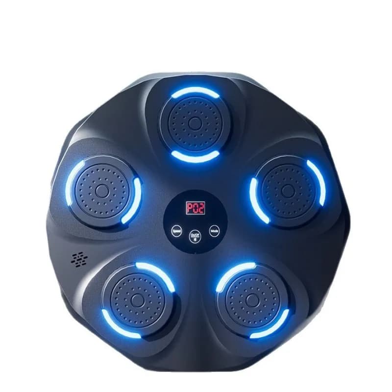 Smart Bluetooth Music Punching Bag No-drill Design for Home Indoor Workouts and Recreational Fitness