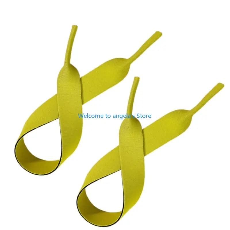 X4YC 2PCS Waterproof multipurpose sports glasses strap with SBR fastener for scuba diving Snorkeling