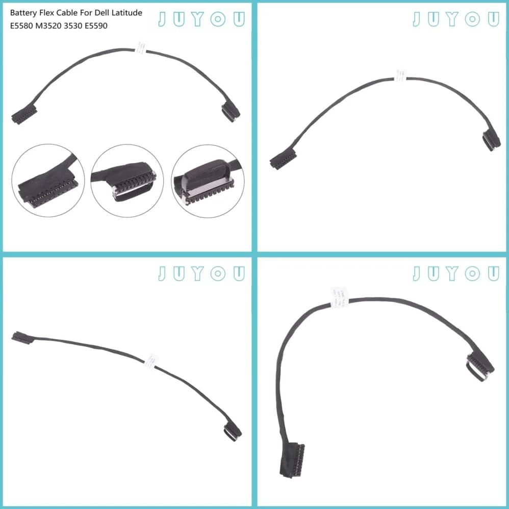 Cavo flessibile di ricambio per batteria per laptop Dell Latitude E5580 E5590 Precision M3520 M3530, compatibile con notebook Dell