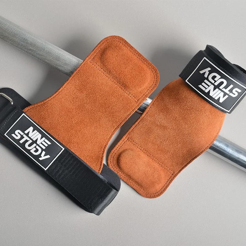 Guanti da palestra Impugnature Cintura antiscivolo per pesi Cuscinetti per sollevamento Cintura per stacco Allenamento Guanti fitness Crossfit Protezione del palmo