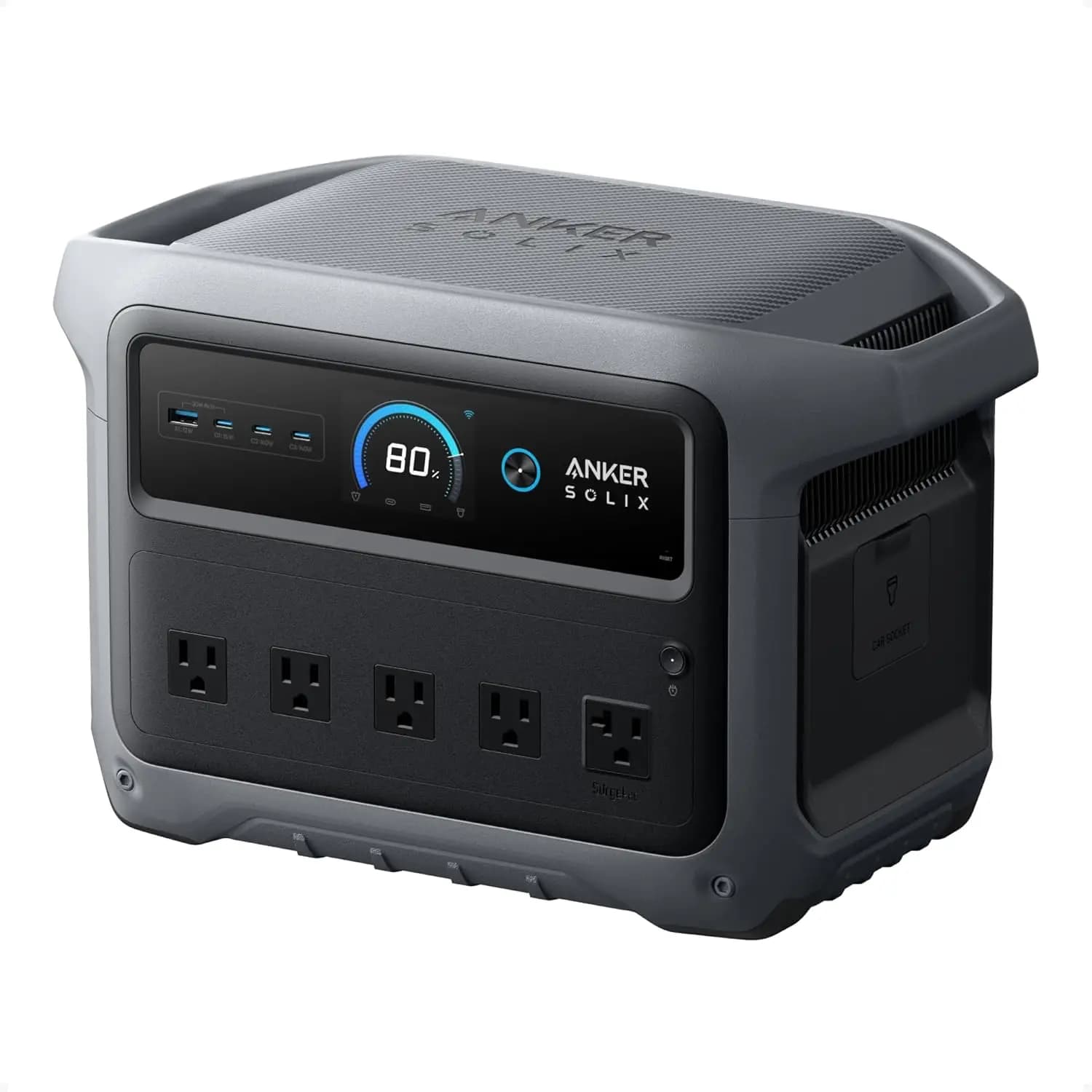 Generatore Solare 2000W 1024Wh LiFePO4, Ricarica in 49 Minuti, Stazione di Alimentazione Portatile per Casa e Campeggio, Personalizzabile