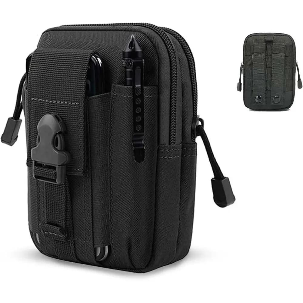 Oxford Cloth Waist Fanny Pack Waterproof Multifunctional Running Sports Belt Bag Durable Breathable Climbing Belt Bag Men