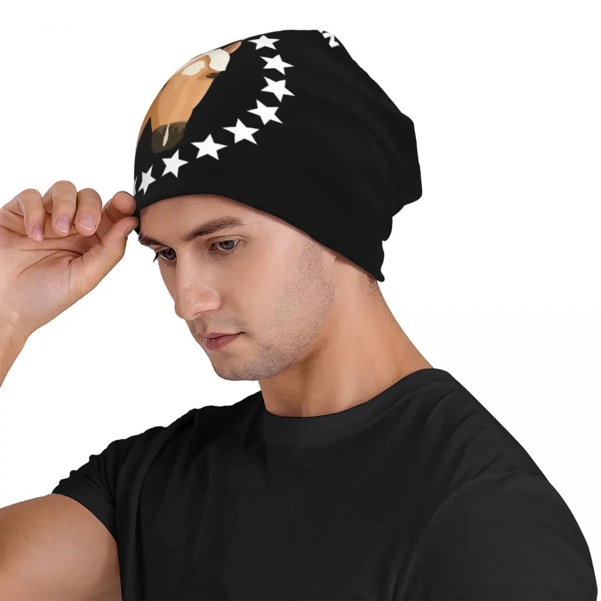 Harlow E Popcorn Merch Popcorn The Pony Uomo Donna Berretti per adulti Berretti per maglieria Cappello caldo Hip Hop Autunno Skullies Cappelli