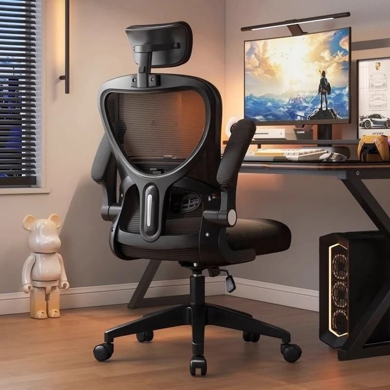 Sedia per computer Sedia ergonomica per la casa Sedia da gioco Dormitorio maschile Studente universitario Ufficio rotante