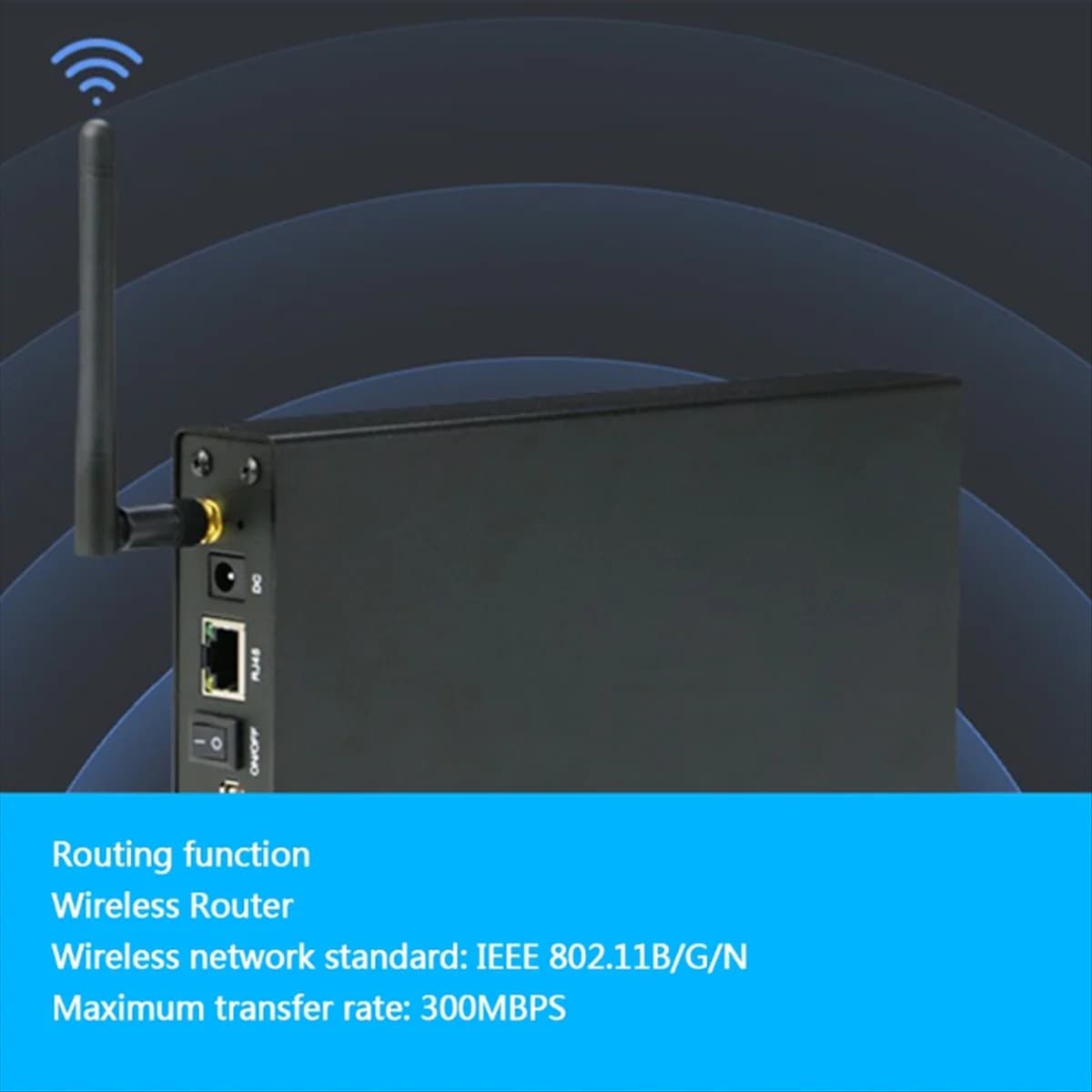 B43C Custodia portatile per HDD SSD da 3,5 pollici USB 3.0 portatile Rj45 Ethernet NAS Server di streaming di rete per custodia SPINA UE