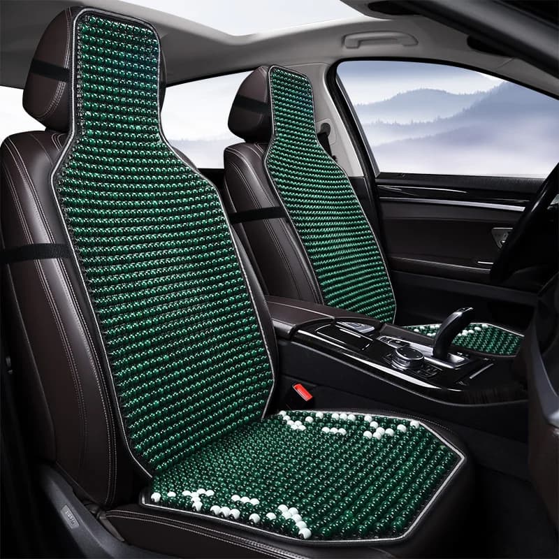 1 pcs seat covers for summer fresh car natural maple wood beads car seat cushion massage mat for breathable environmental waterproof seat