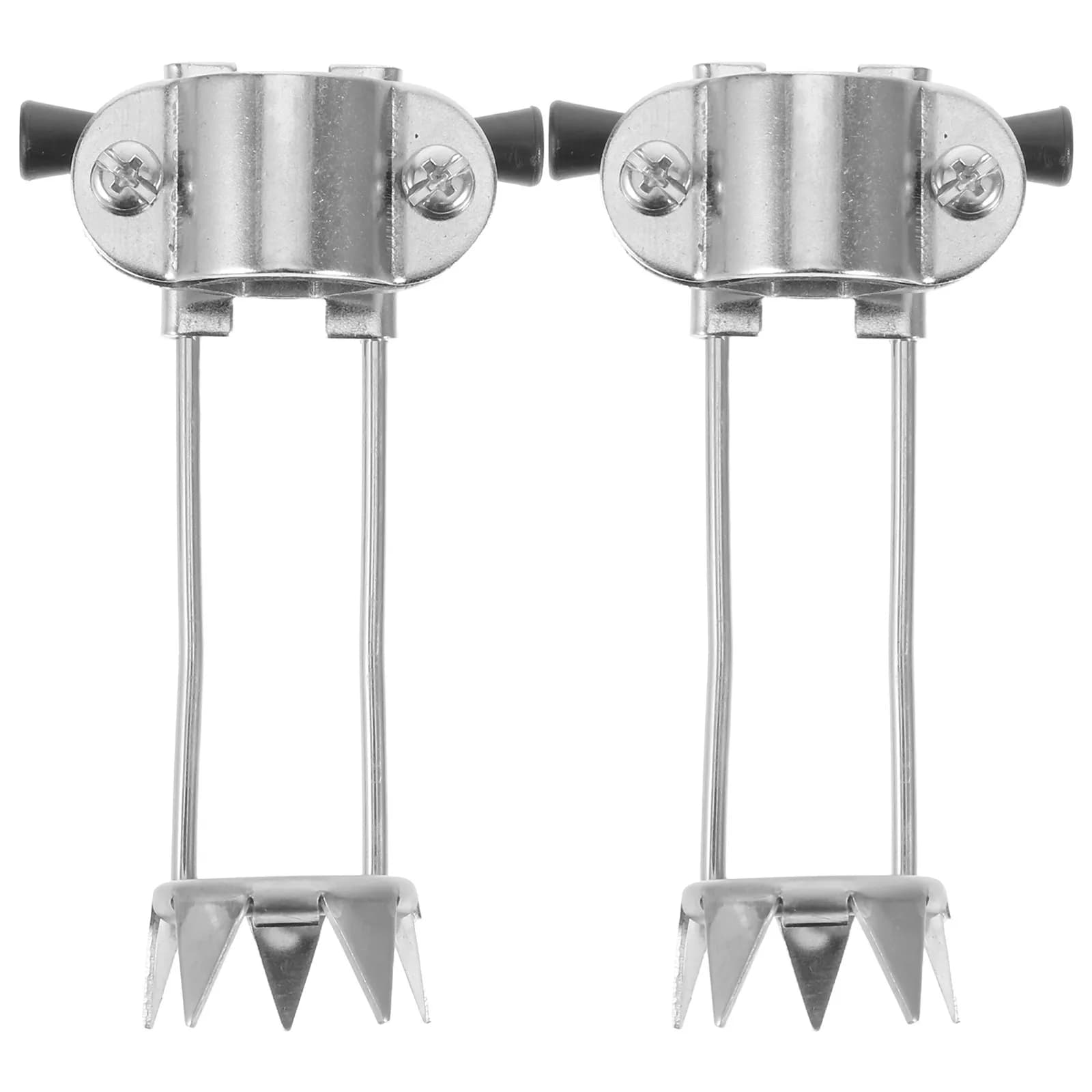 2 Pieces Stainless Steel Trekking Sticks, Winter Accessories for Hiking, Ice and Snow Slide, for Women