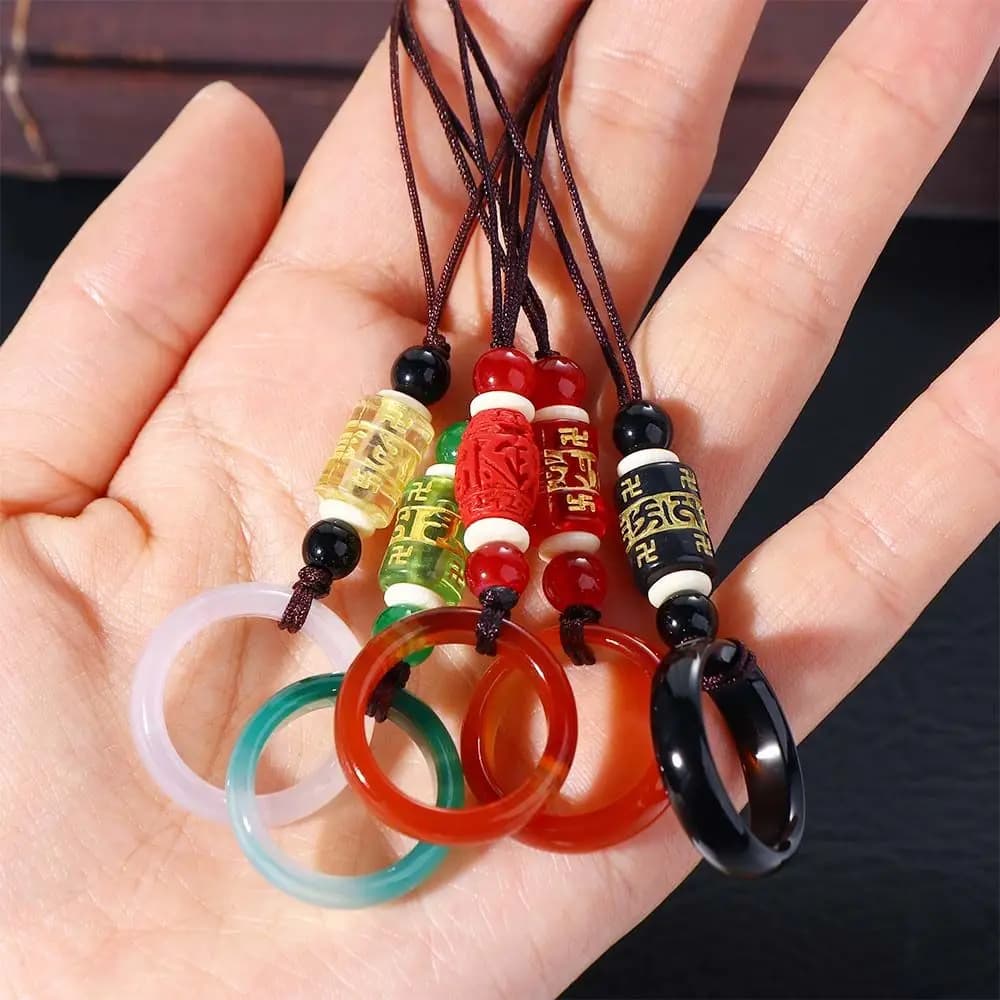 Chain Accessories Hang Rope Anti Lost Strap Cell Phone Lanyard Mobile Phone Lanyard Ring Buckle Mobile Phone Strap
