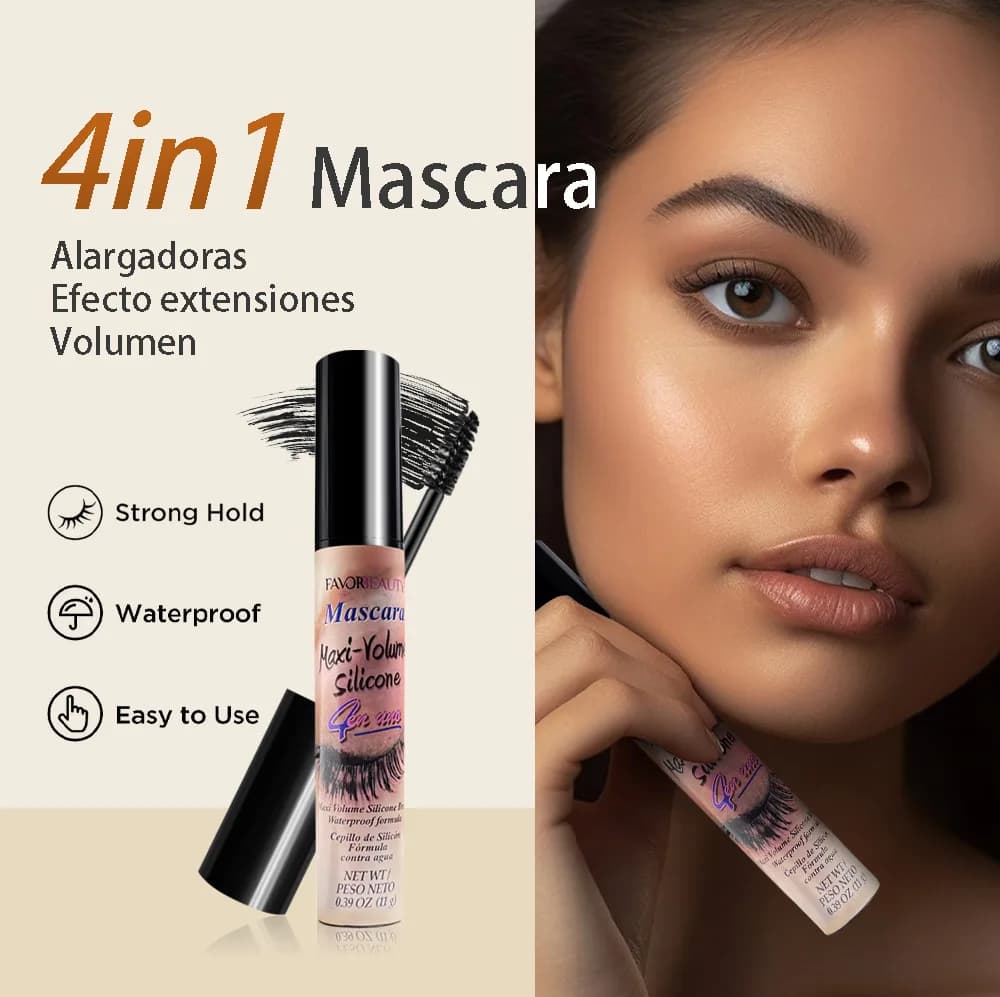Waterproof Mascara, Lightweight Base for Three-dimensional Effect, Without Grumi