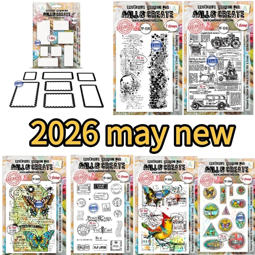 2026 New A6 Stamp Sets - Just Meowmories For Scrapbook Diary Decoration Embossing Template DIY Greeting Card Handmade