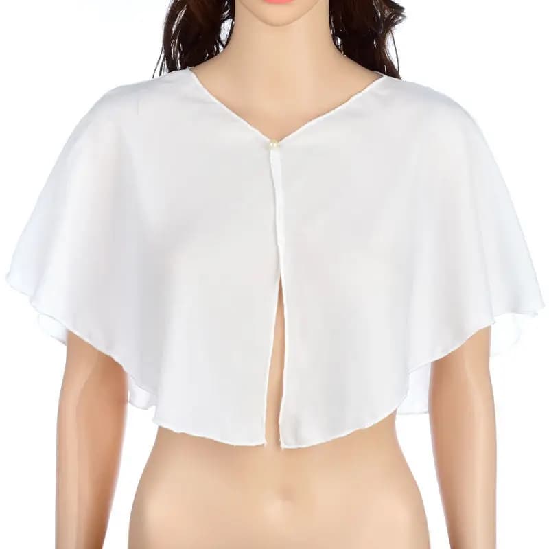 Donne coreane estate Chiffon Peal protezione solare abbigliamento scialle giacca camicetta ciclismo UV collo finto protezione collo mantello sciarpa da sole Q52