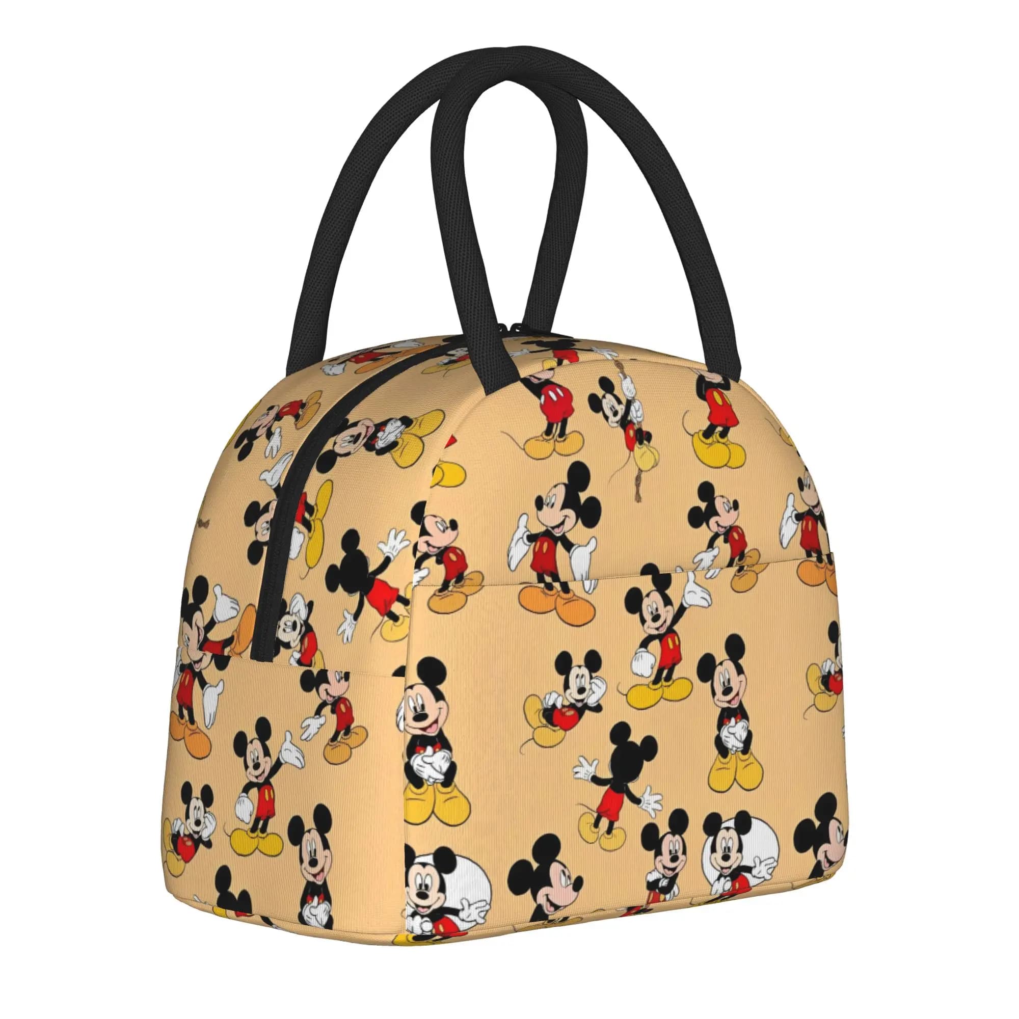 Borsa termica per il pranzo di Topolino, borsa termica riutilizzabile, contenitore per il pranzo, borsa per il pranzo con cartoni animati, borsa per la conservazione degli alimenti, per ufficio, picnic