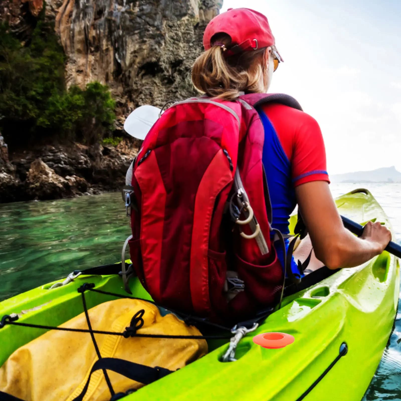 4 Pezzi Anelli Antigoccia Universali per Kayak, Accessori per Pagaie di Canoe, Ricambi per Kayak, Accessori per Barche