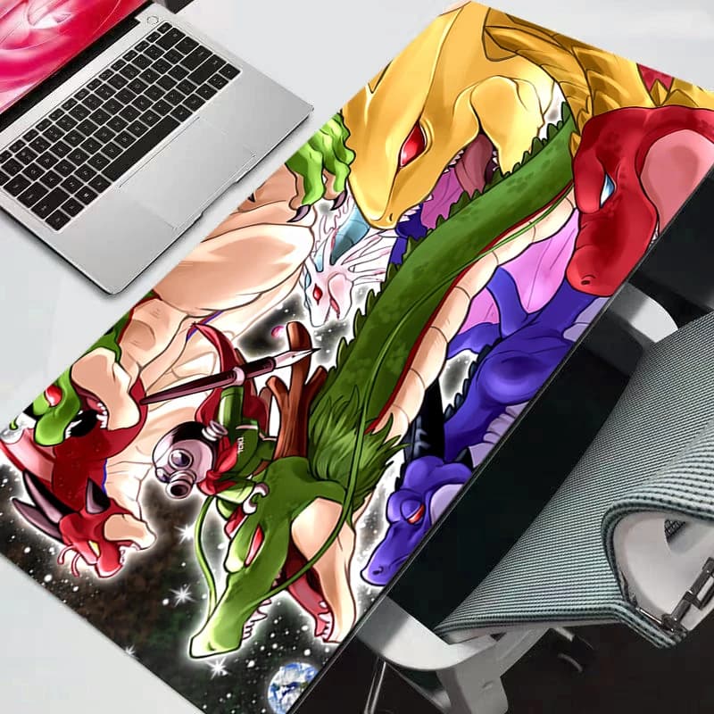 Big mouse pad Dragon Ball DBZ Anime Gaming Accessories New keyboard mat Desk mat Mouse mat Soul mat