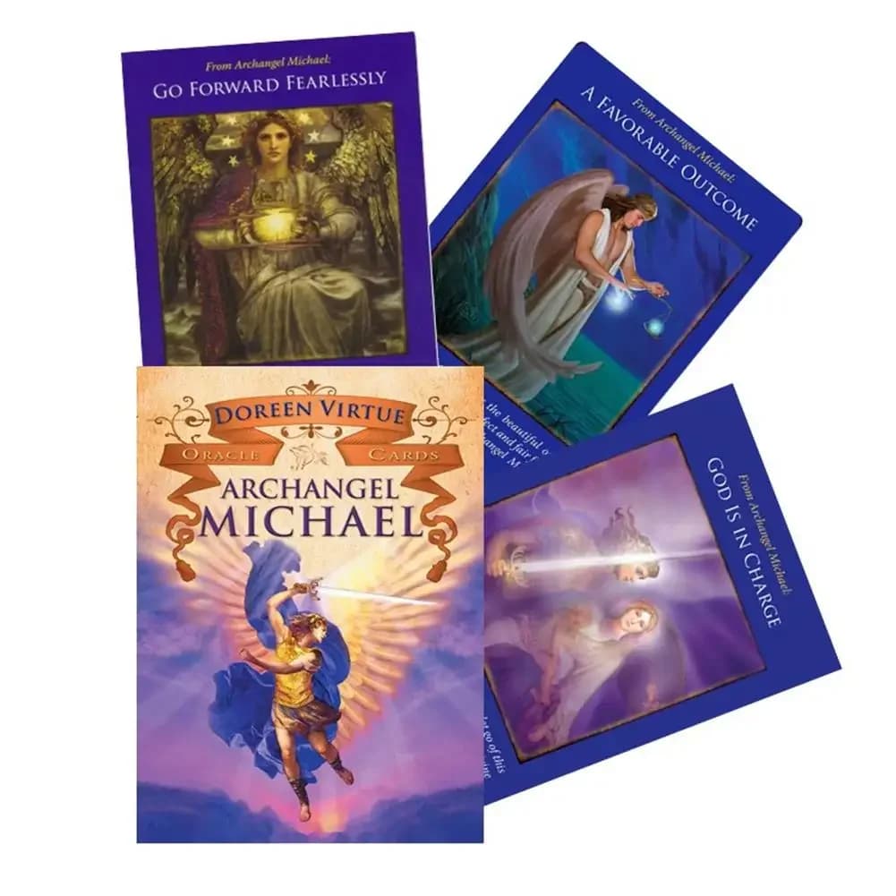 NUOVO Arcangelo Michele Oracle Tarocchi Carte Giochi Da Tavolo Inglese Divertente Tabellone Tarocchi Mazzo Giochi Da Tavolo PDF Per Famiglie Festa