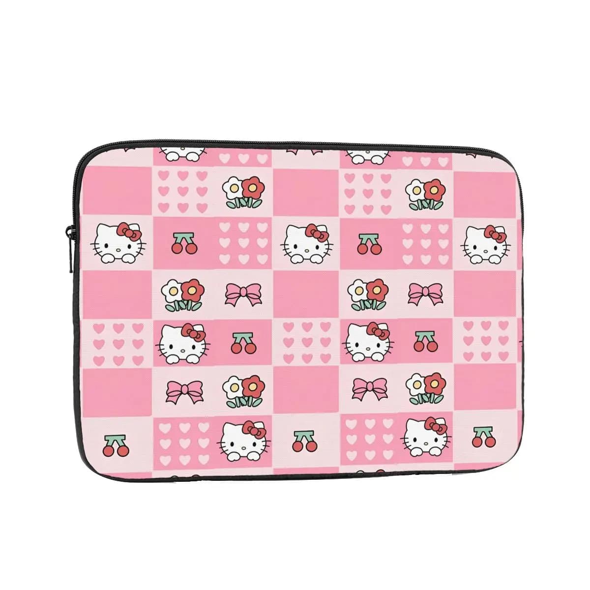 Custodia Protettiva per Laptop Hello Kitty da 12, 13, 15, 17 Pollici, Borsa per Notebook Kawaii Antiurto con Design Cartoon