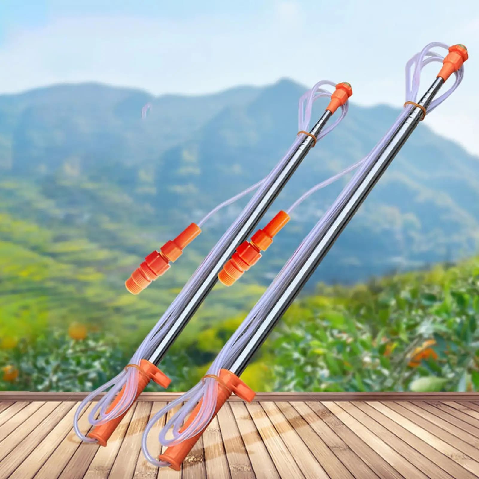 Asta Telescopica per Spruzzatore da Giardino, Attrezzi da Giardinaggio, 19.6-98.4 Pollici, Accessori per Spruzzatori Agricoli