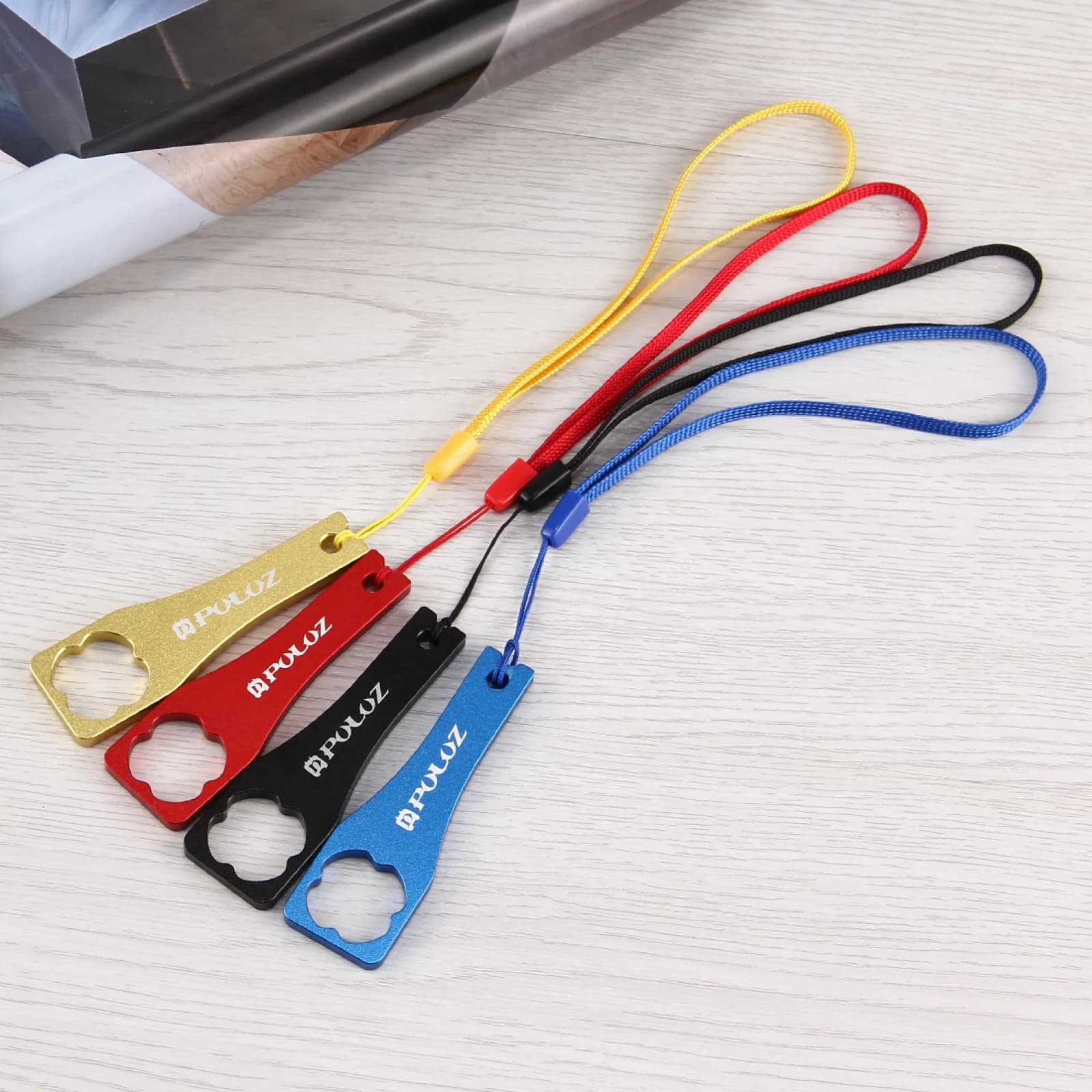 PULUZ CNC In Lega di Alluminio Stringere Tappo A Vite Chiave Strumento Per GoPro Hero11,10,9,8 Nero HERO7,6,5,Xiaoyi, Action Camere