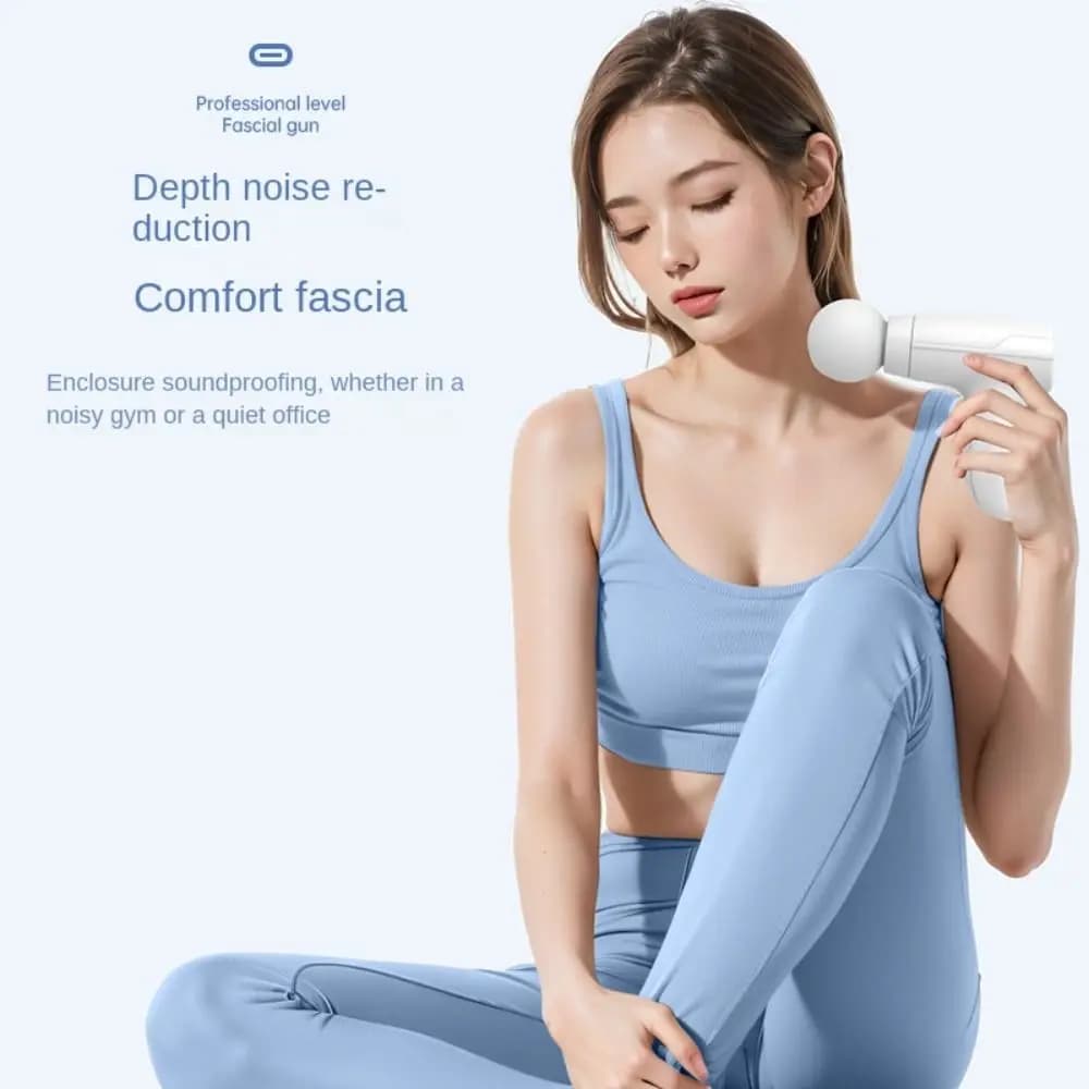 Electric massager for deep fabrics Mini electric massager for 3-level adjustable band Portable massage pad for deep fabrics