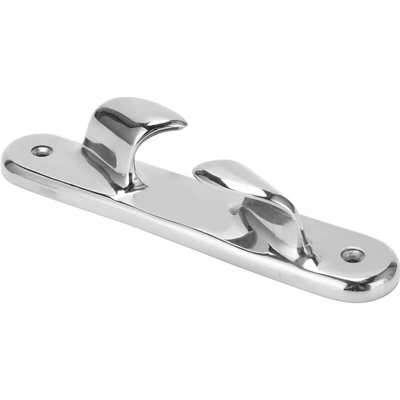 8 Inch 316 Stainless Steel Straight Bow Chock Heavy Duty Boat Mooring Anchor Line Guide Marine Hardware