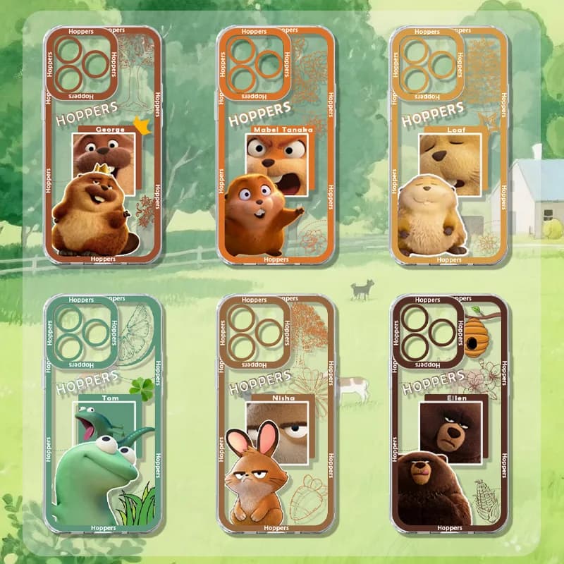 Disney Pixar Hoppers Cute Case for Xiaomi Mi 11T 12T 13T 14T 15T Pro Max Xiaomi 17 Ultra 15 14 13 12 11 Lite 5G NE Phone Cover
