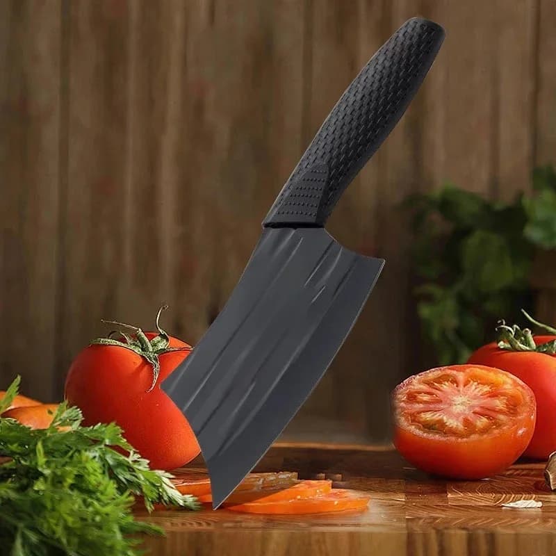 New professional kitchen knife chef knife stainless steel kitchen knife plastic handle multipurpose knife for sliced fruit knife