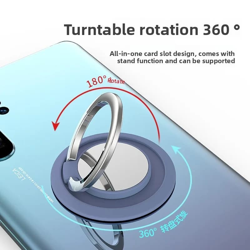 Ring-shaped cell phone holder, creative support, suitable for all brands and models of mobile phones, available for use in car, 36