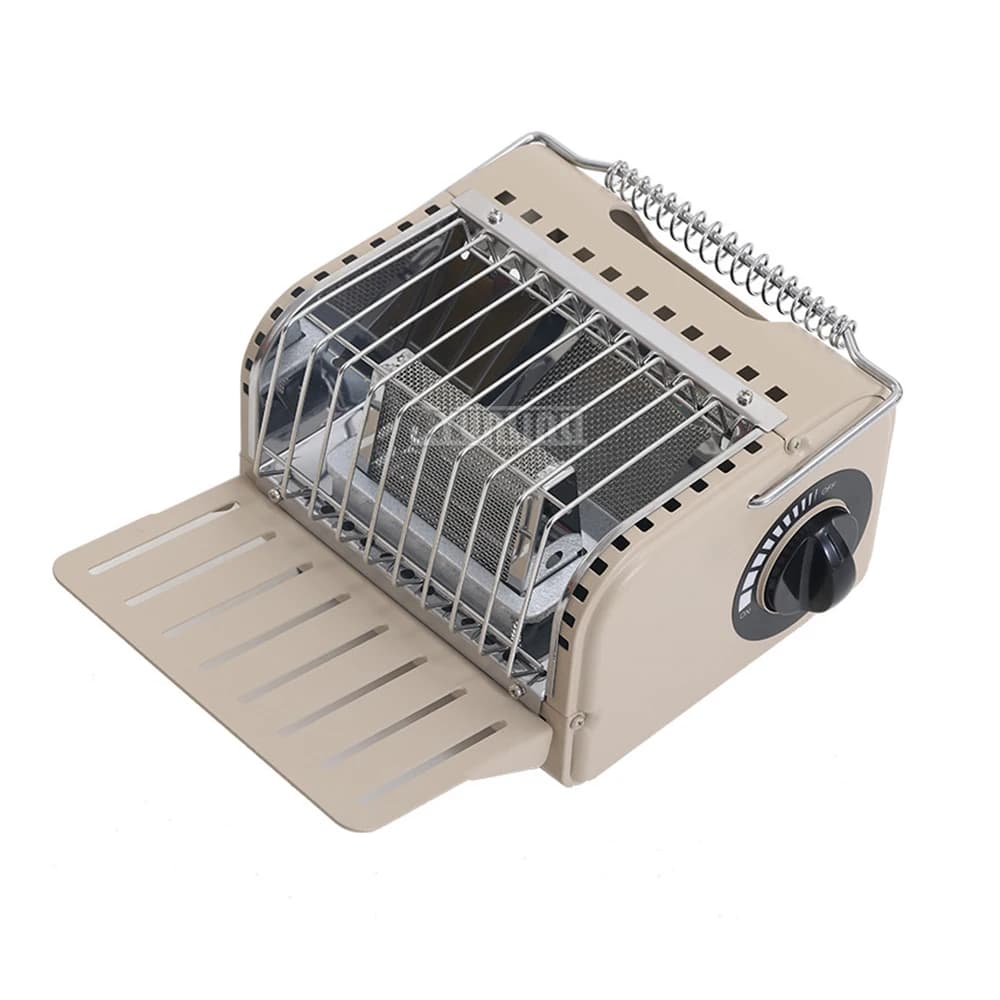 Mini outdoor stove, smoke-free indoor stove, portable camping hand heater, butane gas heater