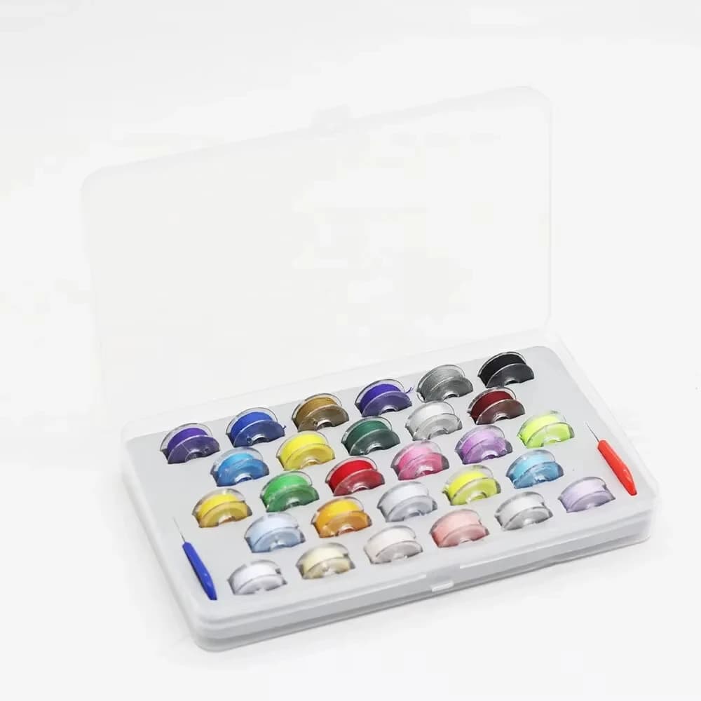 Set di fili per cucire a 28 colori Fili per cucire da ricamo fatti a mano Accessori per fili per cucire multifunzionali per macchine da cucire