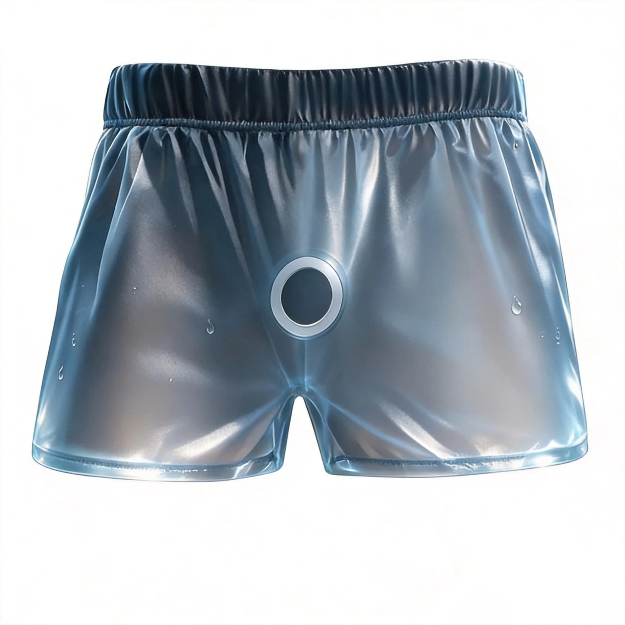 Men's Disposable Protective Boxer Briefs Silicone Hole Erotic Underwear Waterproof Shorts Sexy Men Underpants