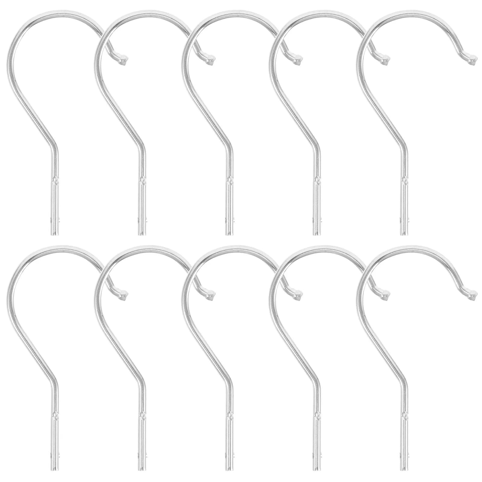10 Pezzi Ganci Metallici per Manichini, Ganci di Collegamento per Appendiabiti, per Esposizione di Abbigliamento in Negozio, Clip Salvaspazio per Appendiabiti