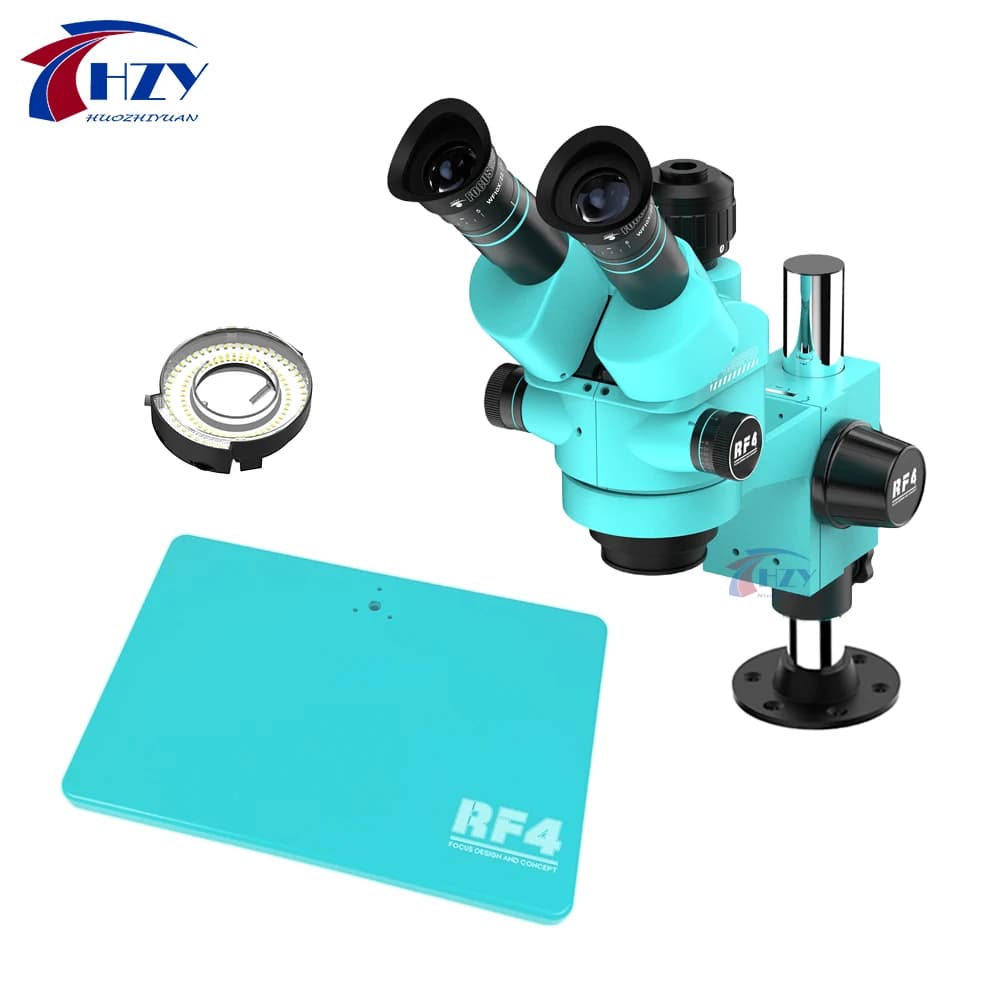 RF4 7050 6558 CX71 Gamma completa di microscopi binoculari trinoculari adatti per la riparazione di telefoni cellulari Riparazione elettronica di precisione