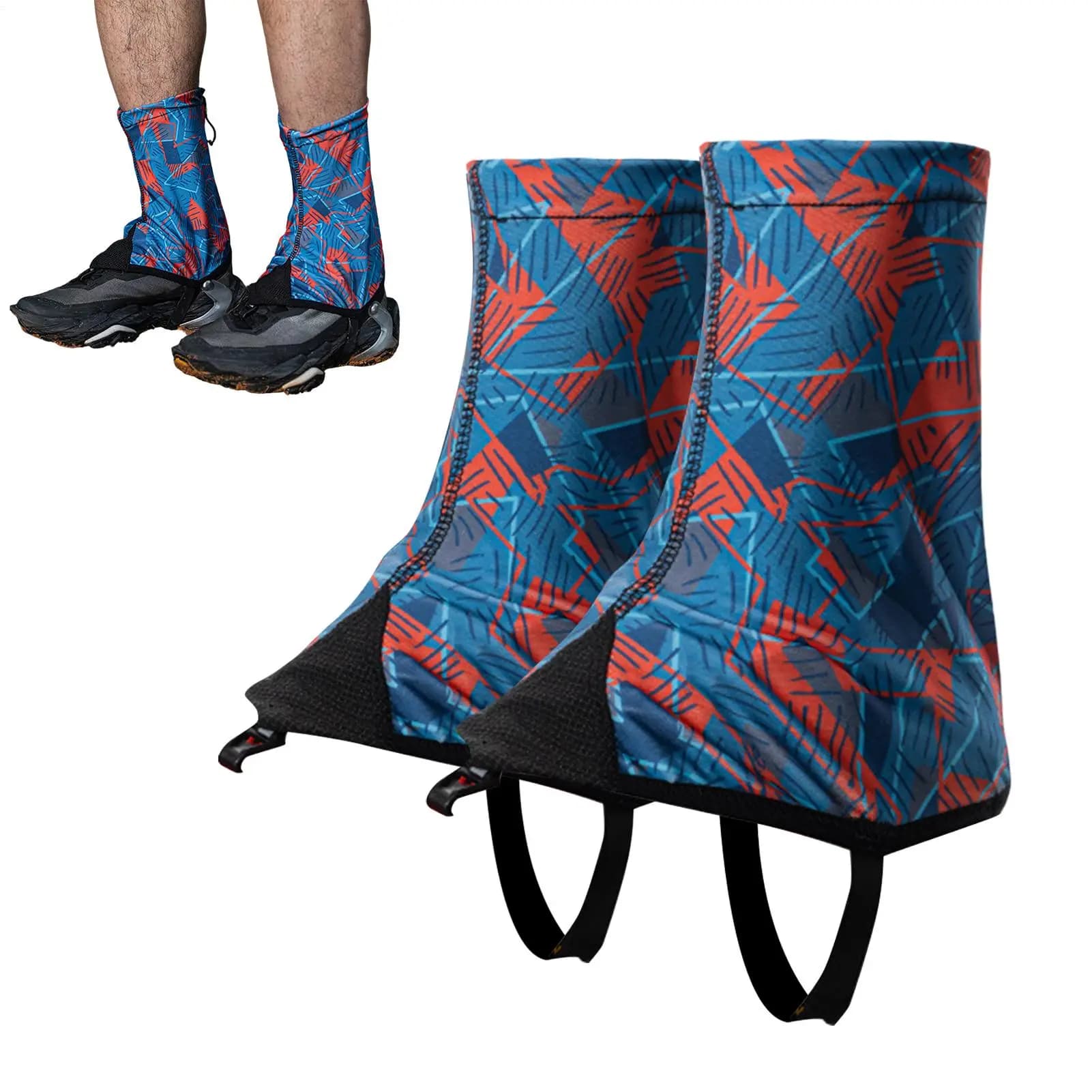 Ankle Gaiters Protective Shoe Cover Boot Guard Sports Outdoor Desert Shoe Cover Universal Sand proof Hiking Foot Cover