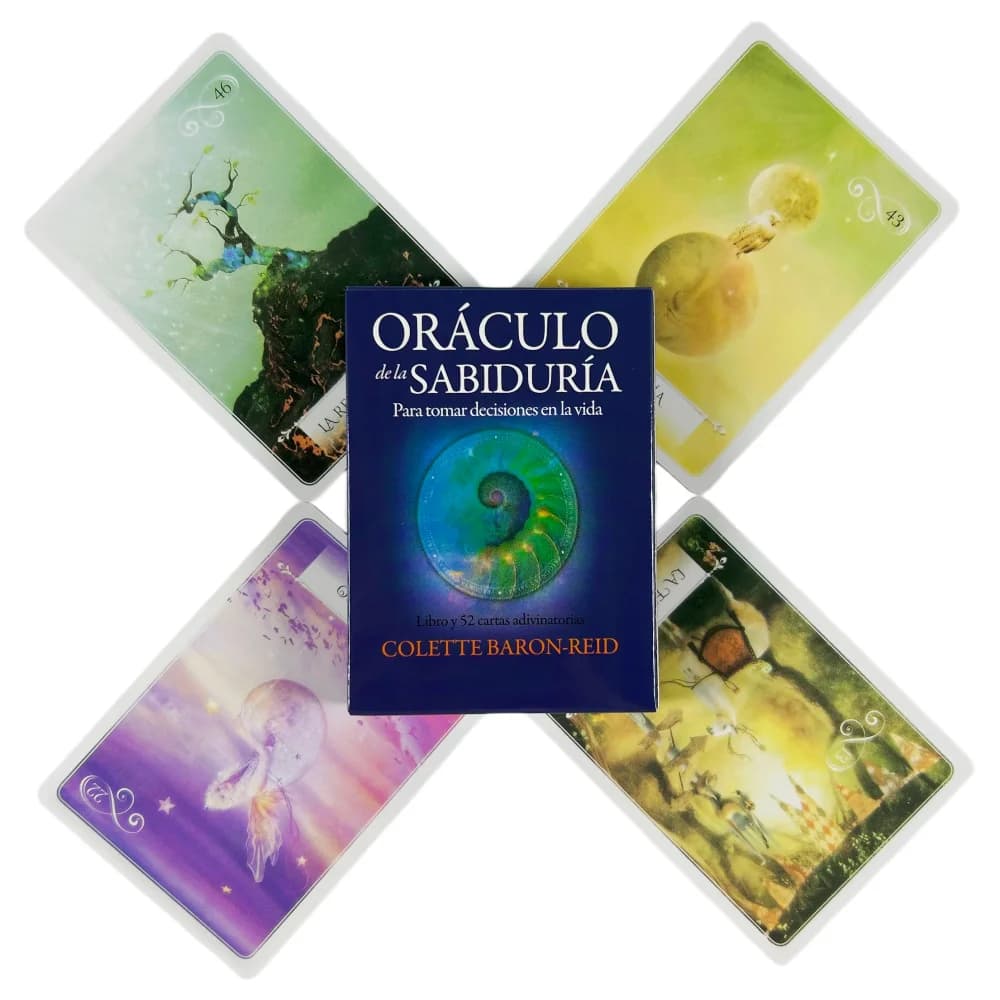Oracle of Wisdom To Make Decisions In Life A 52 Divination Oracle Cards Spanish Edition