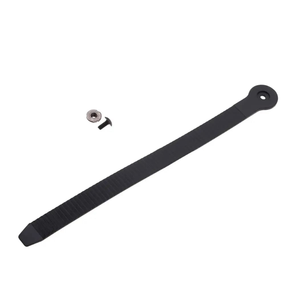 Fibbia per cinturino per pattini a rotelle in linea di ricambio in PU con dado a vite per il kit di riparazione della cintura per pattini in linea