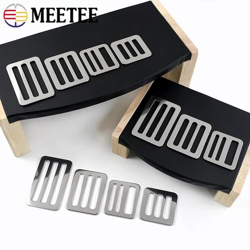 2-10 pezzi 26-50mm in acciaio inossidabile regolare fibbie in metallo borsa a tracolla cinghia anello chiusura cintura anello gancio accessori per cucire fai da te