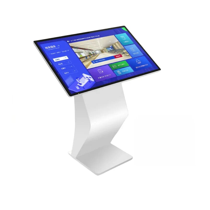 Monitor da interno Pannelli display segnaletica digitale Android Display pubblicitario interattivo da pavimento