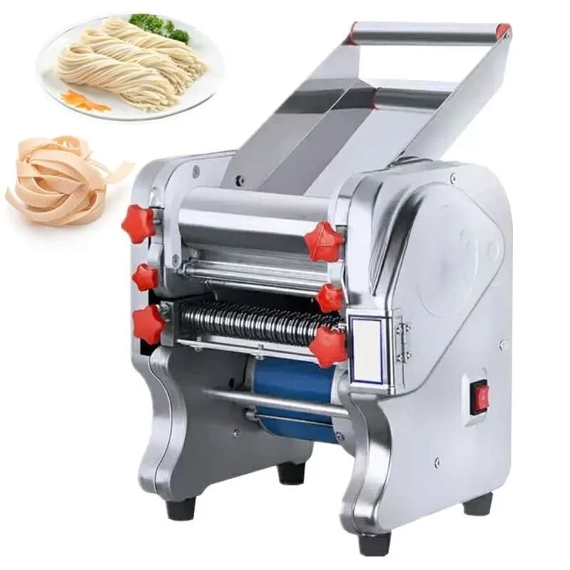 Automatic Noodles Machine Stainless Steel Dumpling Skin Electric Dough Pressing Machine