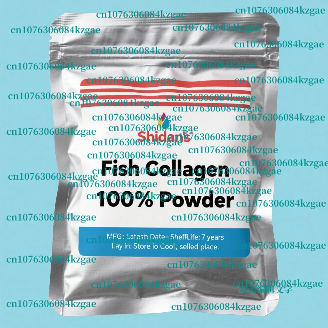 50-1000 g di polvere di collagene per pesci, sbiancamento della pelle