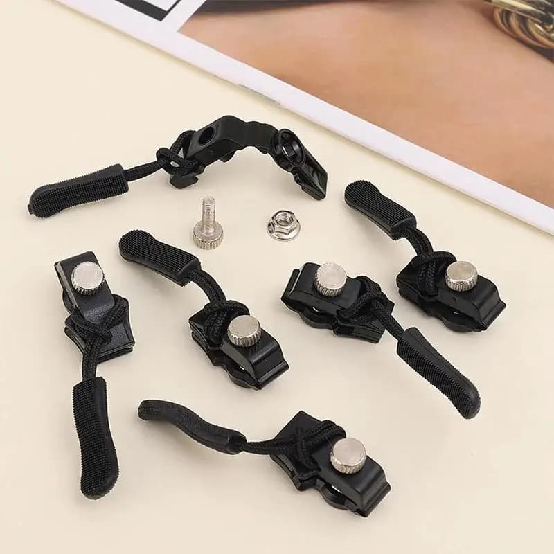 3 Sizes Free Sewing Zipper Repair Kit Universal Instant Zipper Head Repair Replacement Zippers