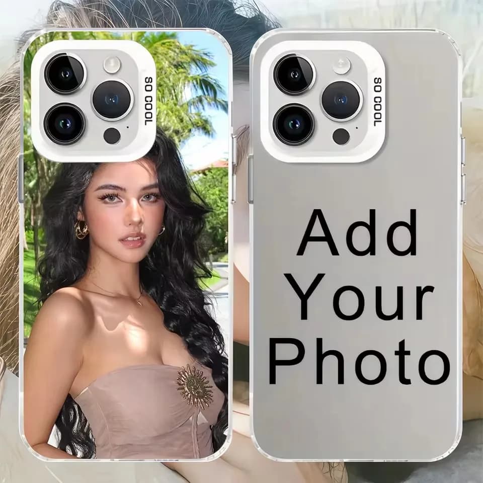 Hot Custom Gift Phone Case For IPhone 18 17 Air 16 15 14 Plus 13 12 Mini 11 Pro Xs Max 17e 16e DIY Photo Shockproof Hard Cover